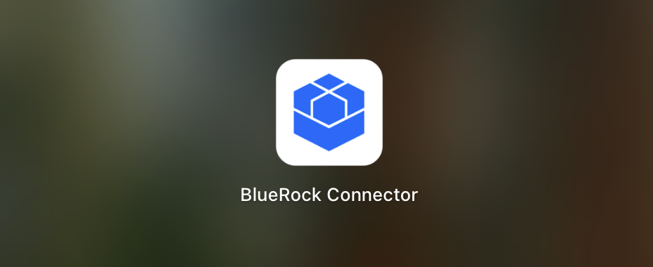 The BlueRock Connector app icon, named BlueRock Connector